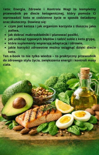 E-book keto energia i kontrola wagi