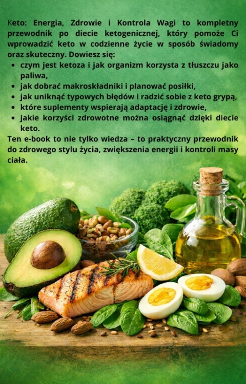 E-book keto energia i kontrola wagi