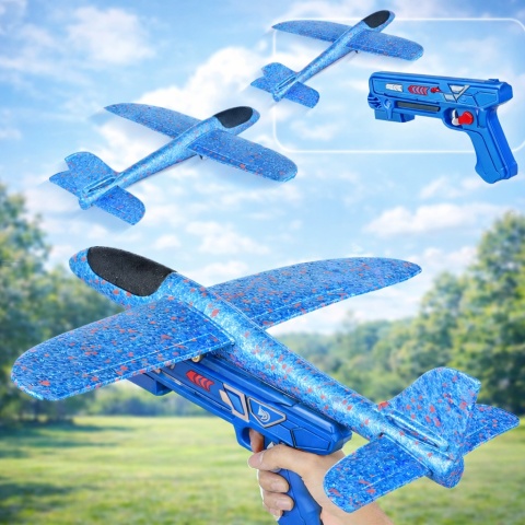 Pistolet – Wyrzutnia Samolotów | Zestaw 2w1